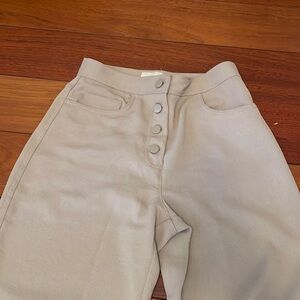 Beige pants. Aritzia.